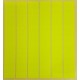 780 gommettes rectangulaires de couleur jaune fluo 13x24mm - 6869