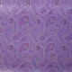 Rouleau de papier cadeaux violet motifs fleurs 70gr