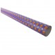 Rouleau de papier cadeaux violet à motifs 70gr - 6963