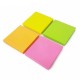 Lot de 4 blocs notes adhesives de 100 feuilles 4 couleurs - 7430