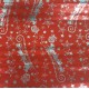 Rouleau de papier cadeaux rouge motifs de Noël 20m - 7490