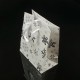 12 poches cadeaux blanches motifs flocons de neige 34x26x8cm - 7530