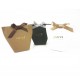 12 petites boîtes cadeaux blanches à plier "Merci beaucoup" 11.5x10x5.5cm - 7834