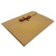 12 enveloppes en carton de couleur kraft naturel 24x18x0.7cm - 7959