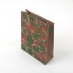 12 poches cadeaux kraft brun motif flamants roses et feuilles 24x8x33cm - 7890