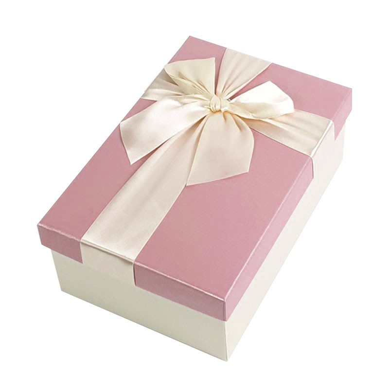 Boîte Cadeau Boîte Hexagonale Surprise Coffret Avec Nœud en Ruban Boîte Cadeau de Qualité Supérieure perles en mousse colorées Komake Coffret Cadeau Rose 