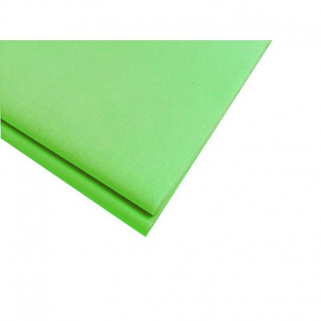 20 feuilles de papier de soie vert anis - 9537