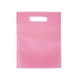 12 petits sacs non-tissés rose clair 19x24cm - 15022
