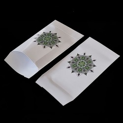 50 grandes pochettes cadeaux motif mandala21x29cm - 8169