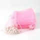Lot de 100 sachets organza roses refermable taille 11x10cm- 7042
