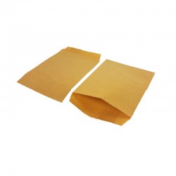 100 pochettes en papier kraft brun naturel 10x15cm