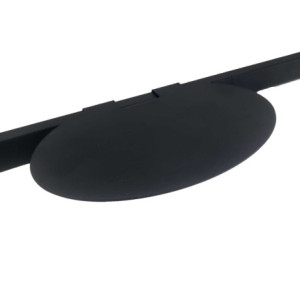 Support de présentation à chaussure en acier - Noir mat