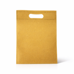 12 minibolsas de tela no tejida beige 14x20 cm