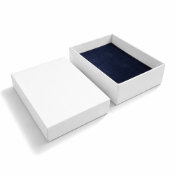 Lote de 120 cajas para joyas 7x9 cm - blanco