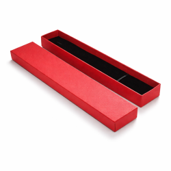 Lote de 120 estuches largos para pulseras 4x21 cm - rojo granadina