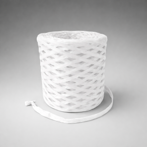 Bobine de papier raphia blanc 200m