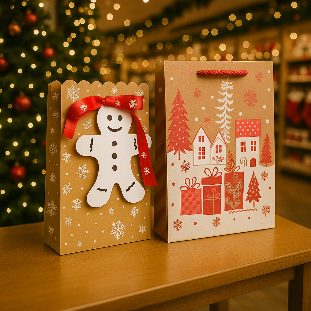 Bolsas de regalo de navidad