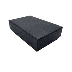 120 estuches pequeños para joyas 5x8 cm - negros