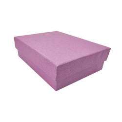 Lote de 120 cajas para joyas 7x9 cm - lila