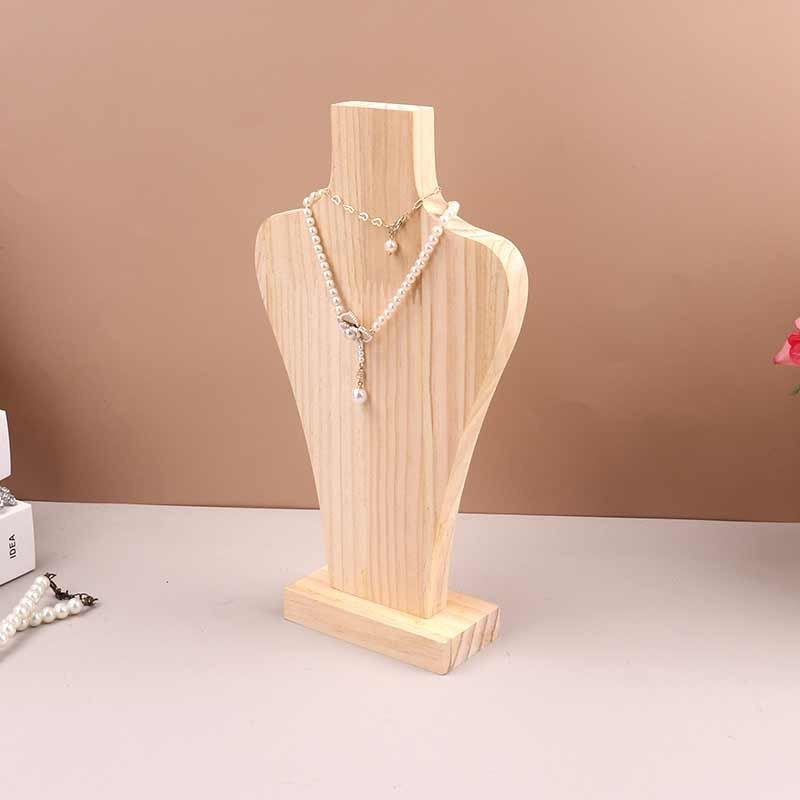 Buste droit en bois naturel 26cm - 19045 - M