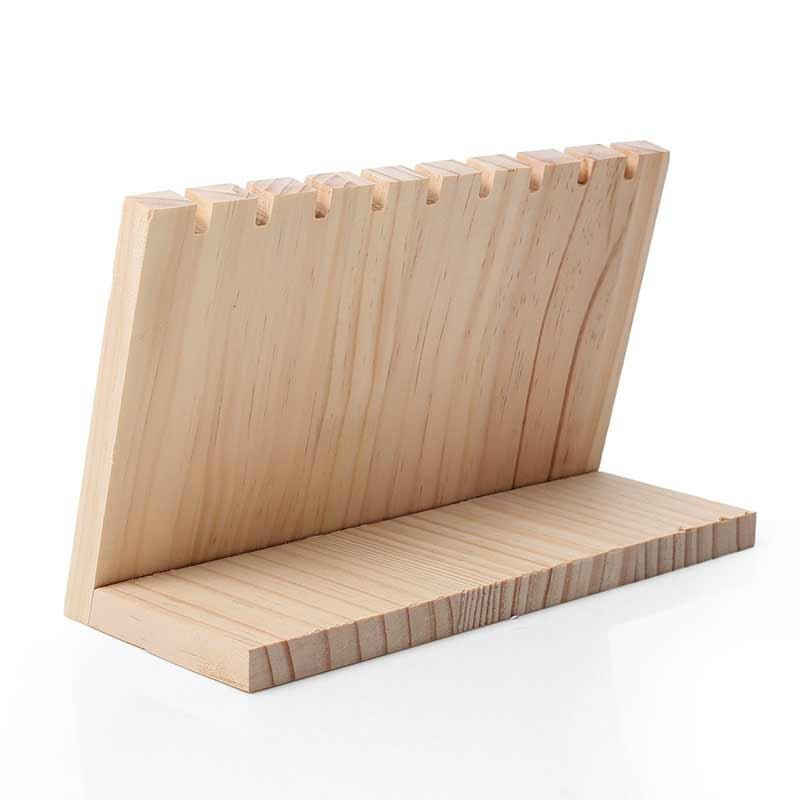 Présentoir bijoux pour chaînes en bois de pin