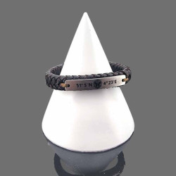 Cono para pulsera de resina blanca