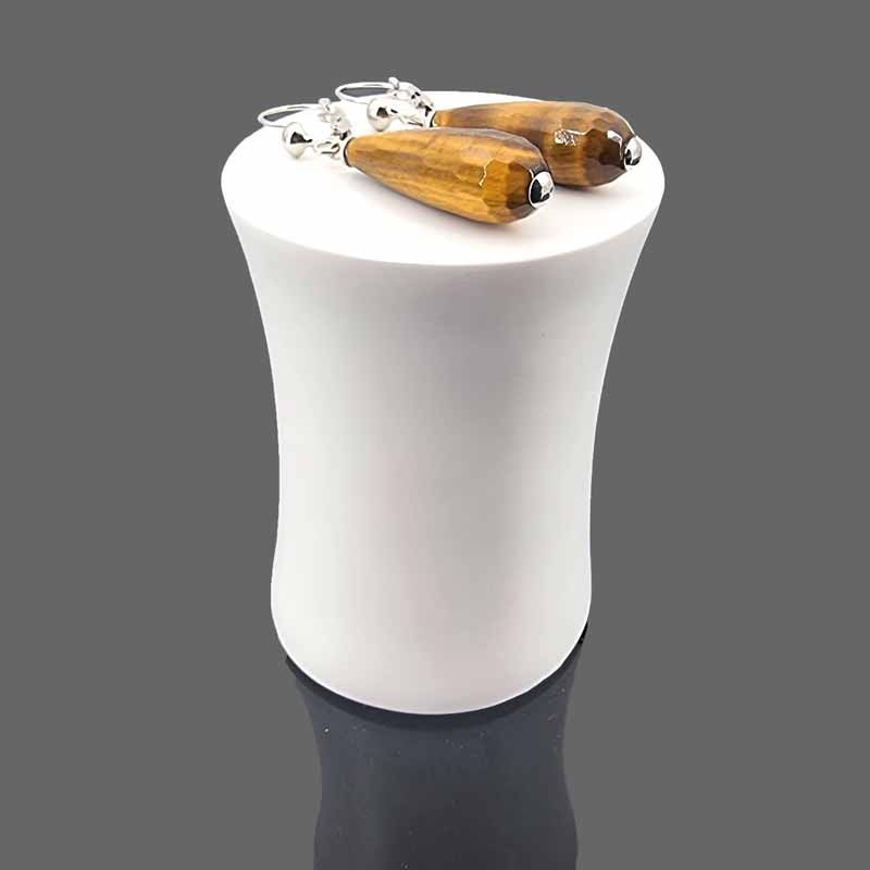 Cilindro de presentación para joyas de 10 cm