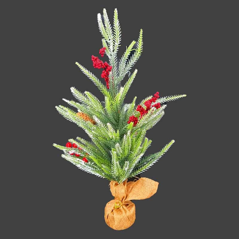 Plante décorative artificielle de noël branche de sapin