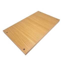 Estante para solución de mobiliario modular de madera clara - 50 x 30 cm
