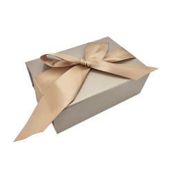 Caja de regalo rígida plegable 15x20x8cm - Dorado