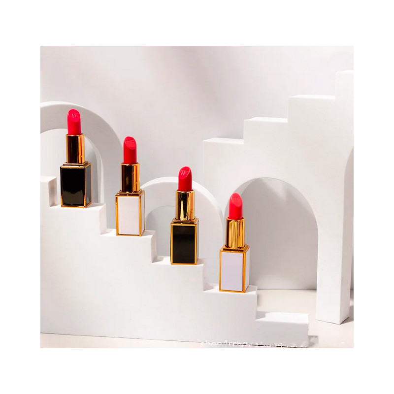 Set de 4 artículos de decoración de polímero blanco con forma de puertas