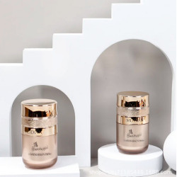 Set de 4 artículos de decoración para vitrina de espuma blanca - Puertas