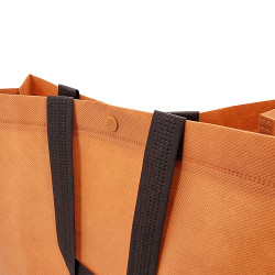 12 bolsas de tela no tejida 27,5 x 30 x 10 cm - Cobre