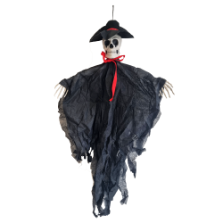 Decoración de halloween: esqueleto masculino para colgar