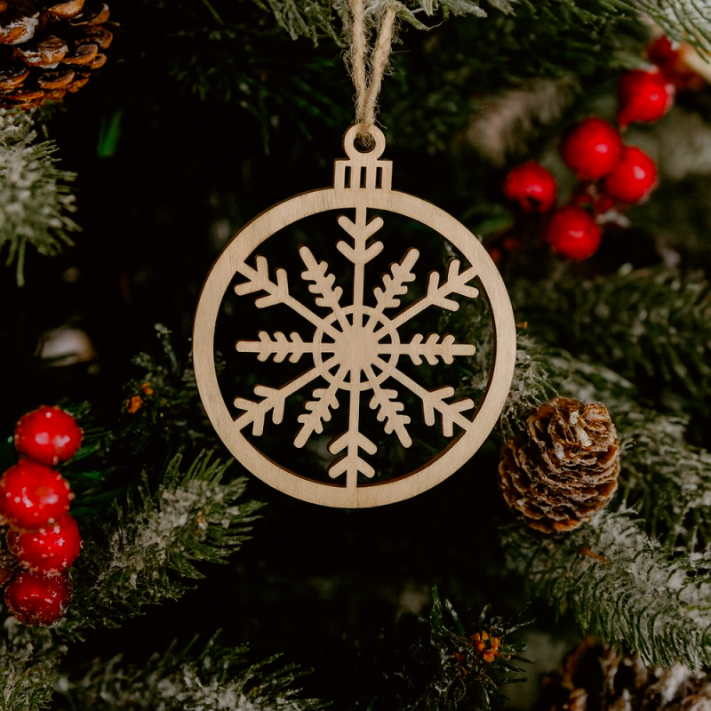 Lote de 16 decoraciones de navidad para colgar con forma de bolas de navidad