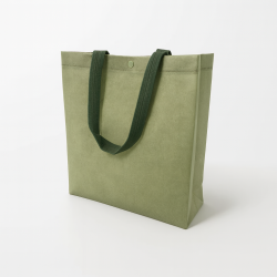 12 bolsas de tela no tejida 27,5 x 30 x 10 cm - Verde salvia