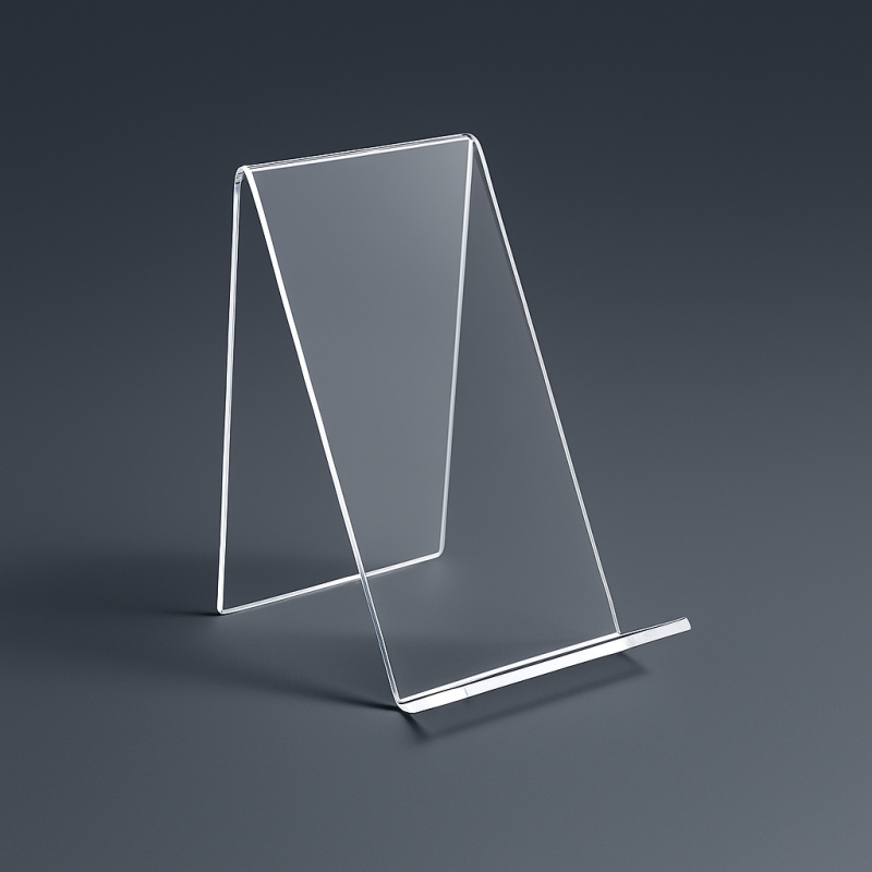 Soporte de metacrilato transparente