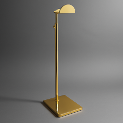 Expositor para bolsas ajustable de metal - dorado