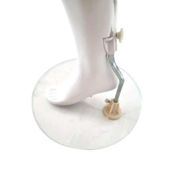 Pack dúo: Maniquí de vitrina de hombre - Acabado en resina blanca mate