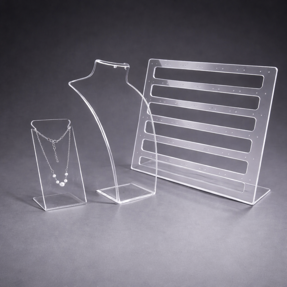 Pack «Vitrina Crystal» - Kit completo de metacrilato transparente