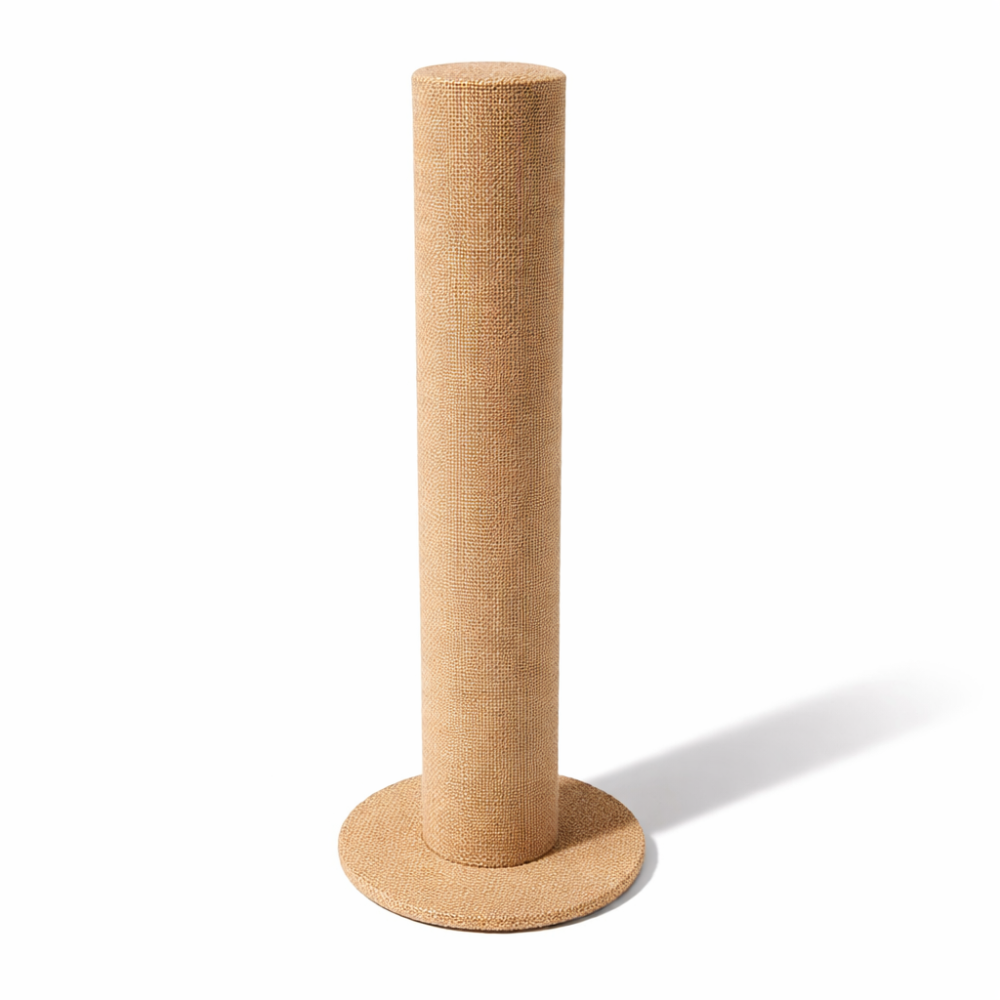Soporte vertical para pulseras de yute