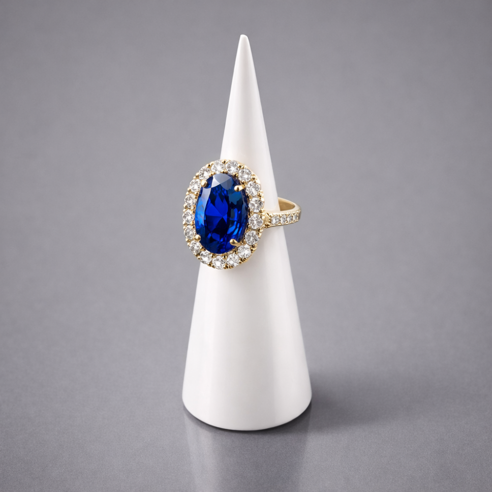 Cono para anillos de resina blanca