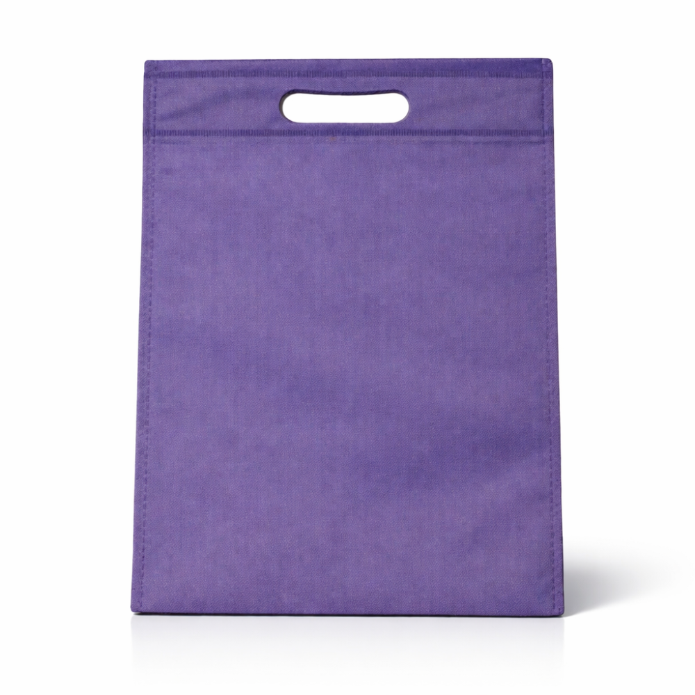 Lote de 120 bolsas no tejidas de color malva liso, 25 x 33 cm