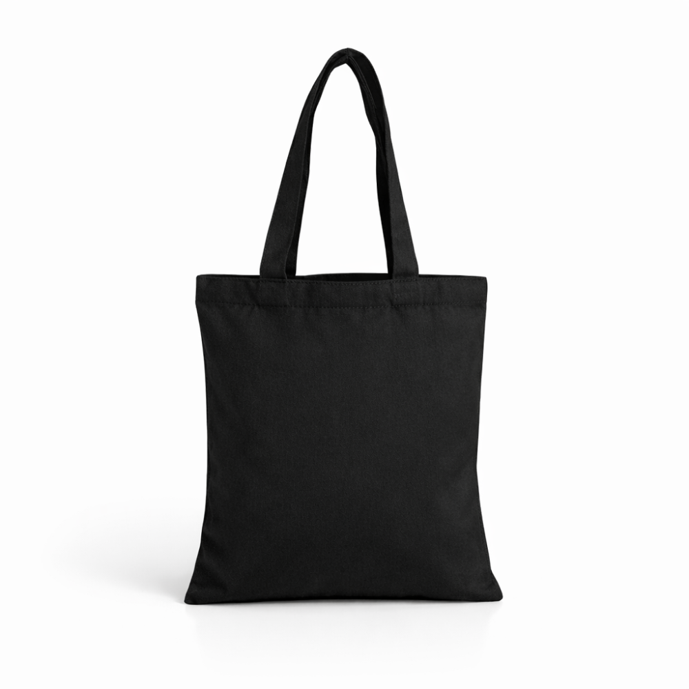 12 bolsos de tela reutilizables de algodón negro de 24 x 26 cm