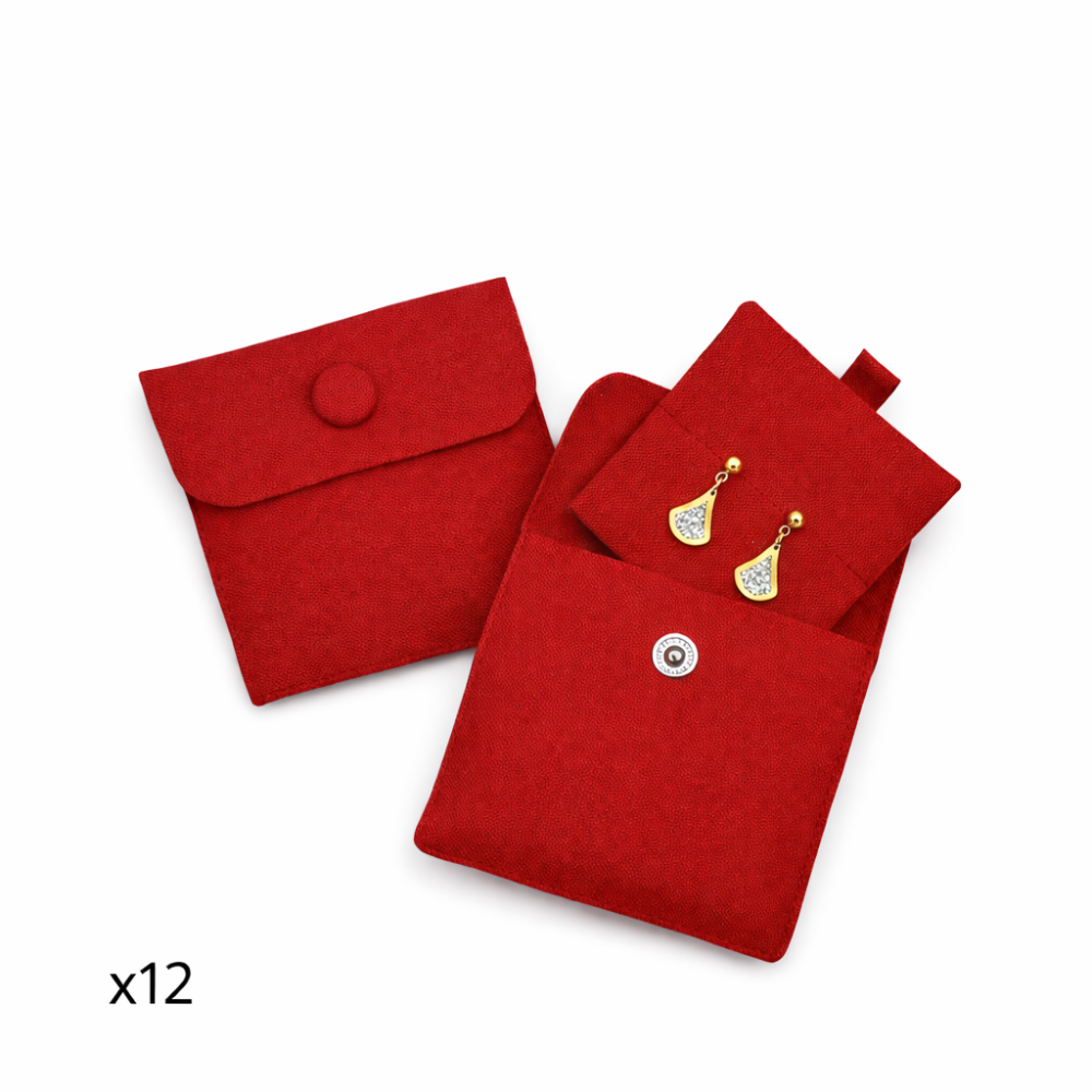 OFERTA DE LANZAMIENTO: Pack de 12 conjuntos de lujo rojos, 3 GRATIS