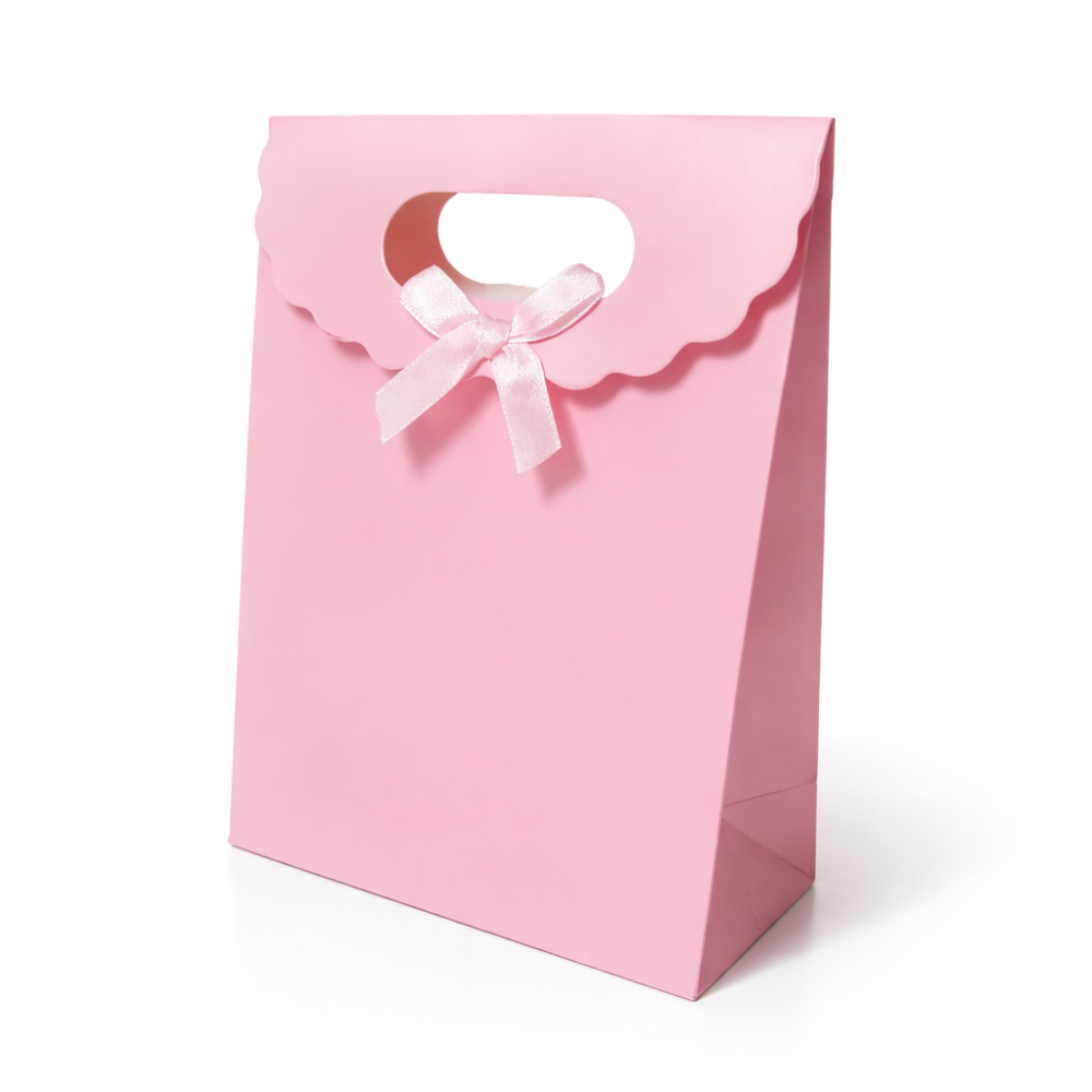 12 cajas de regalo con velcro 12,5 x 6 x 16 cm - rosa