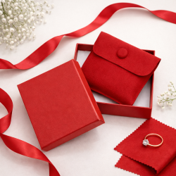 OFERTA DE LANZAMIENTO: Pack de 12 conjuntos de lujo rojos - 3 GRATIS