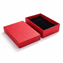 12 cajas para joyas de 7x9 cm - rojo granadina