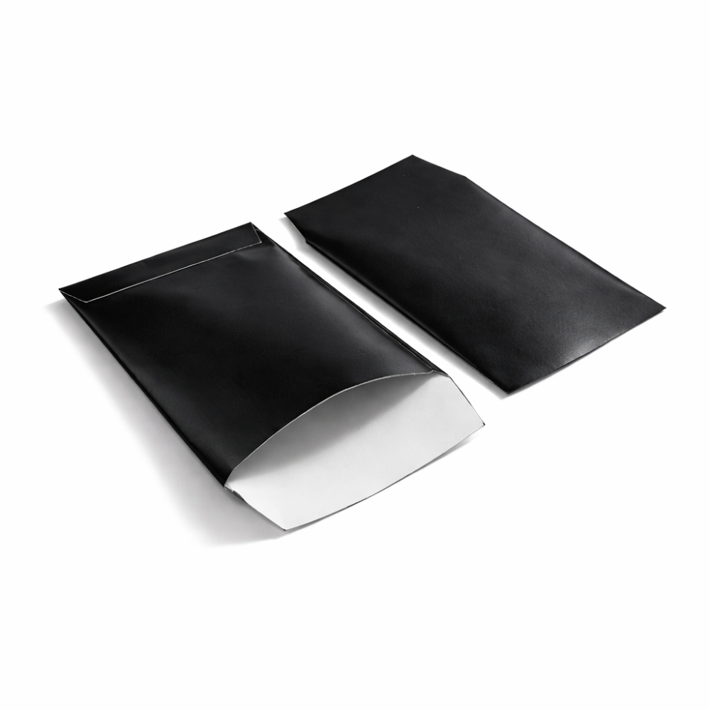 100 mini bolsitas de regalo de papel satinado 6x10 cm - negro