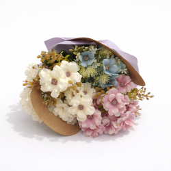 PACK FLORISTA: 18 bolsas de papel kraft para flores (3 tallas) + papel de embalaje - 6 BOLSAS GRANDES DE REGALO